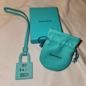 Tiffany and Co. Leather Bag Charm